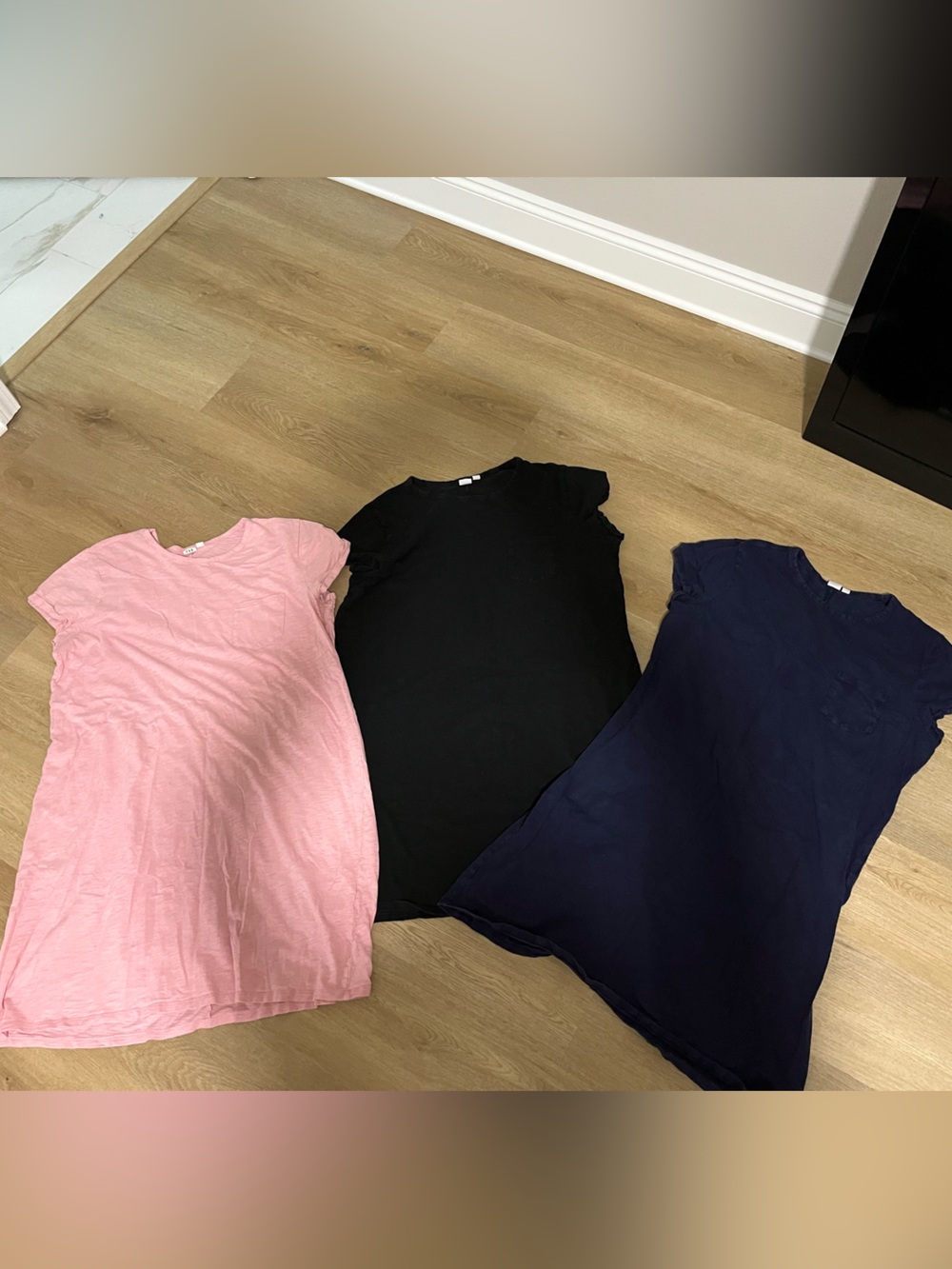 3 Gap Pocket Tee Shirt Dresses